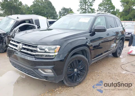 2019 Volkswagen Atlas 3.6L V6 Sel Premium z USA, uszkodzony, nr VIN 1V2NR2CA9KC579016